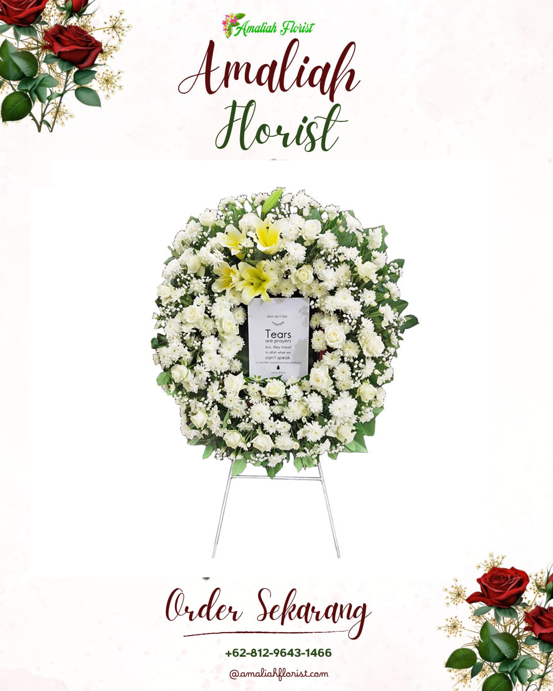 Krans Bunga Duka Leuwidamar